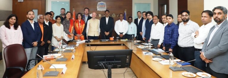 नेदरलँड्स शिष्टमंडळाची नवी मुंबई महानगरपालिकेस अभ्यासभेट