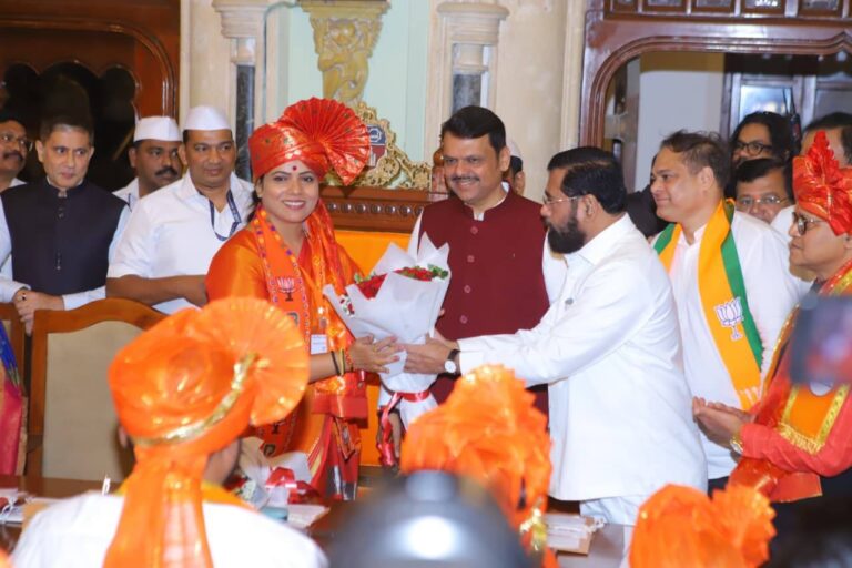 BMC में पहली बार भाजपा का दबदबा: रितु तावड़े निर्विरोध चुनी गईं मुंबई की महापौर 