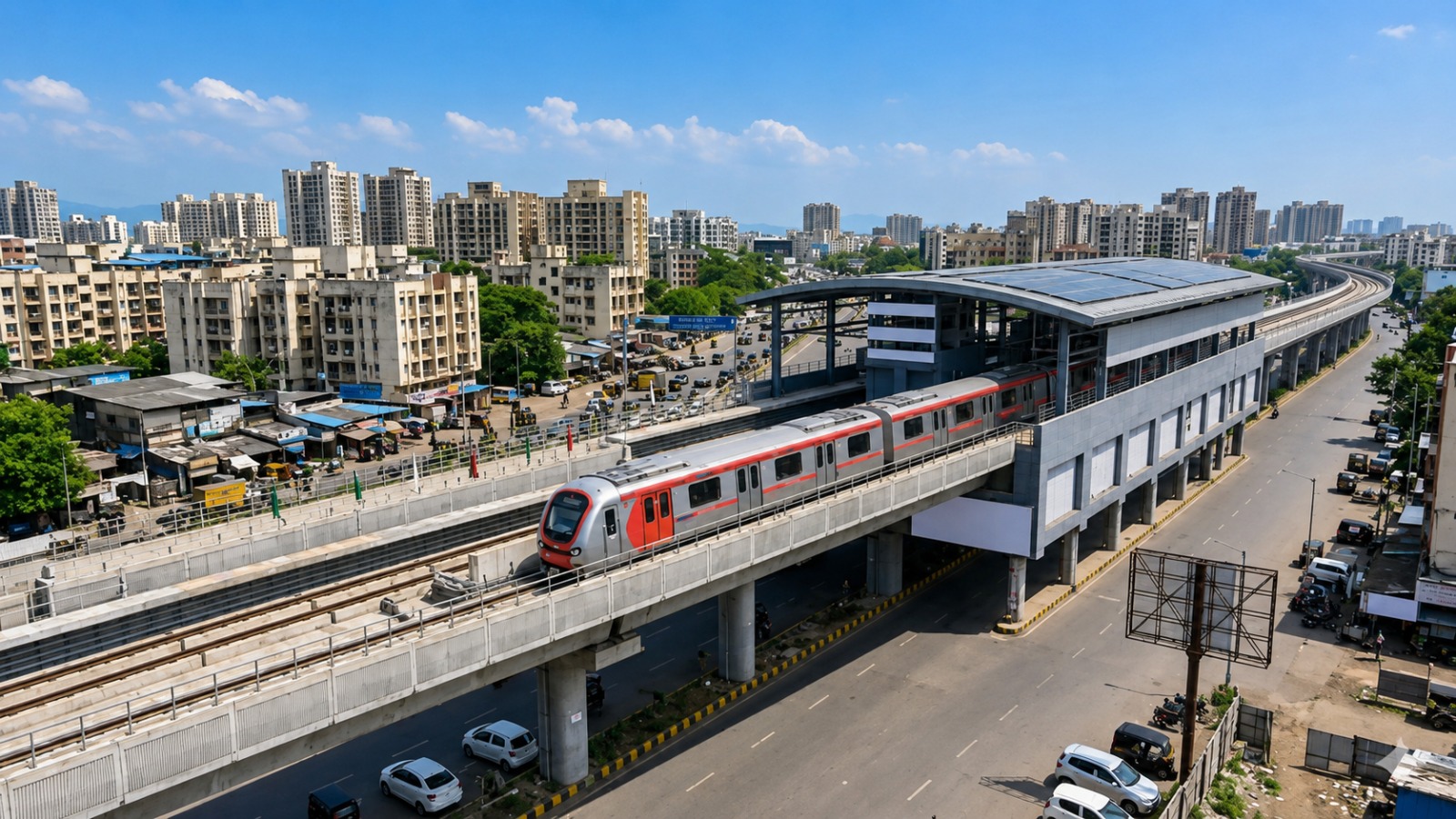 मेट्रो 9 मार्ग पर बनेंगे 7 नए फुट ओवर ब्रिज; मीरा-भाईंदर वासियों का सफर होगा आसान