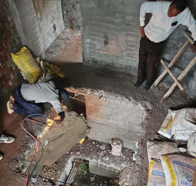 ऐरोली विभागात एकाच दिवशी 13 अनधिकृत बांधकामांवर तोडक कारवाई
